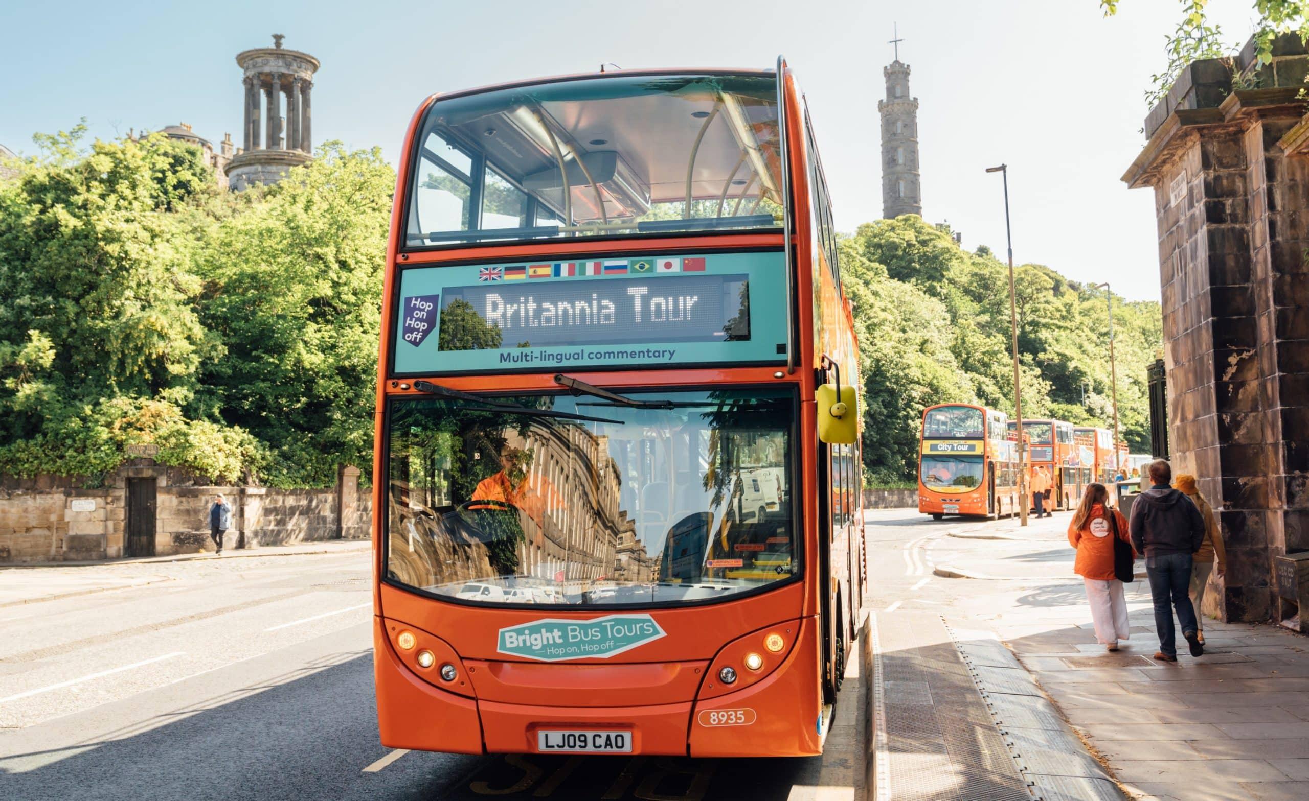 Bright Bus Edinburgh Britannia Tour