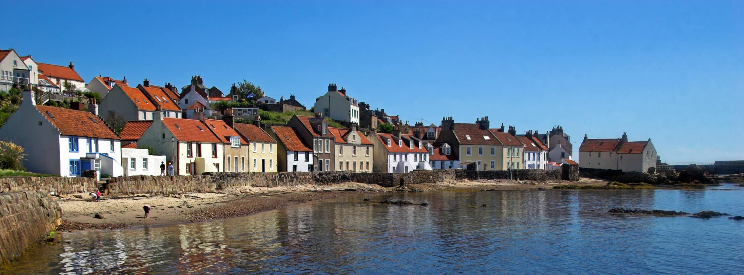 Pittenweem village (home to the Pittenweeem chocolate company)