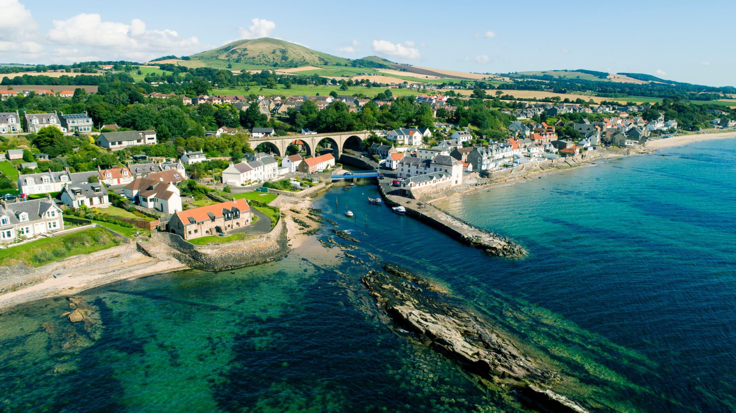 Lower Largo fishing village (home to Alexander Selkirk)