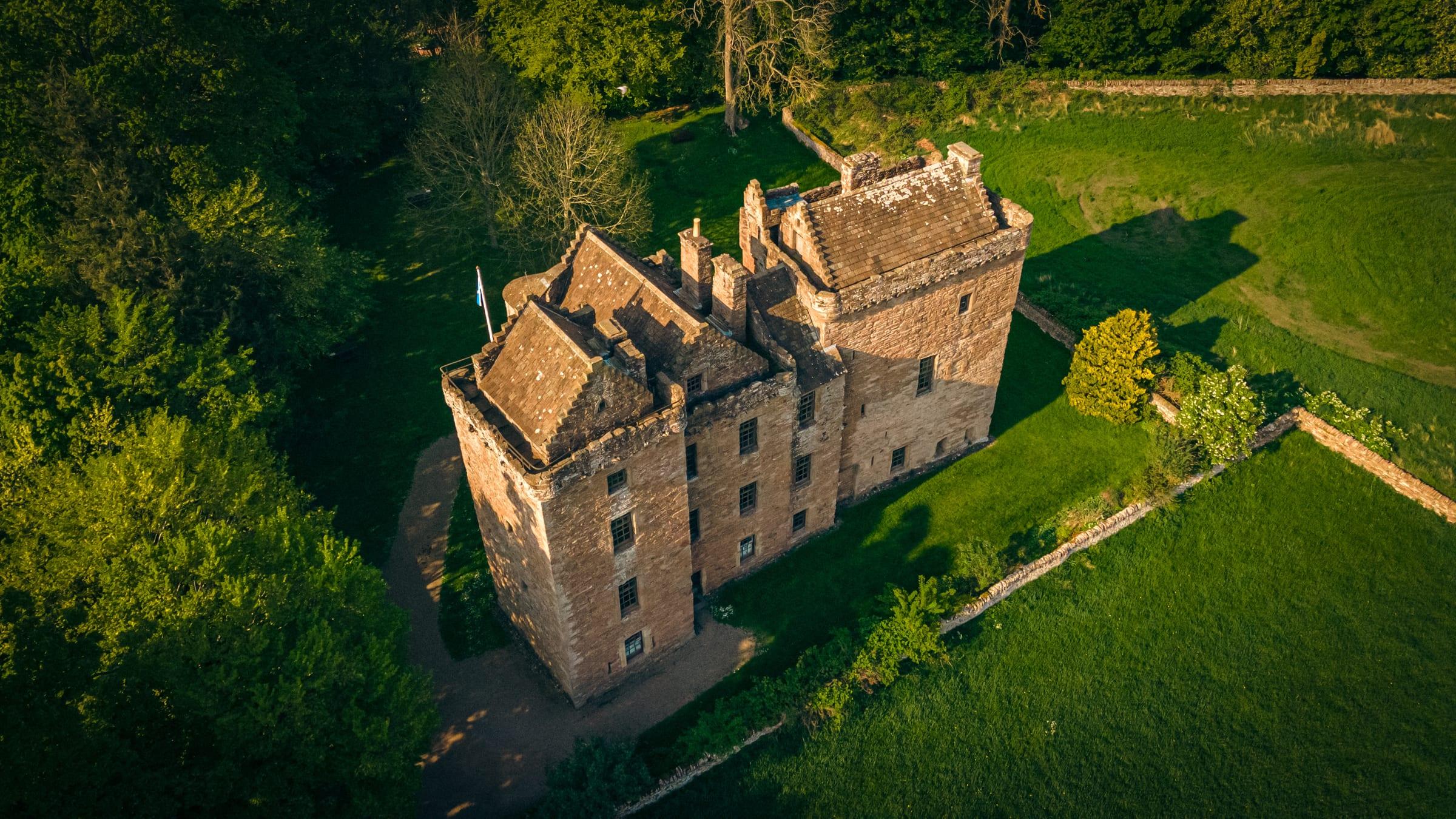 Huntingtower Castle