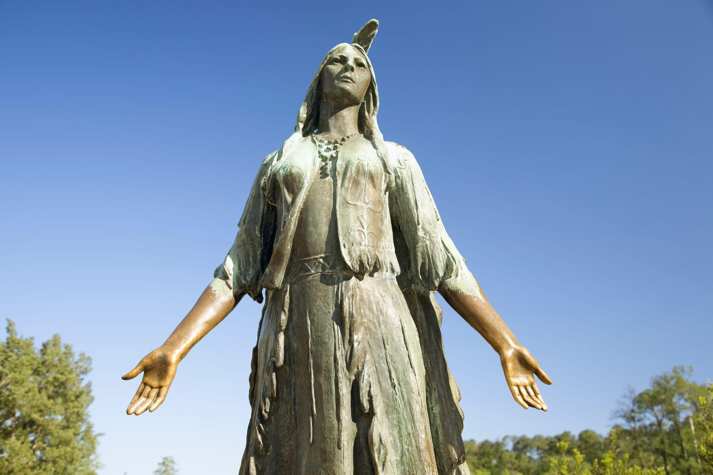 Pocahontas Statue, Gravesend