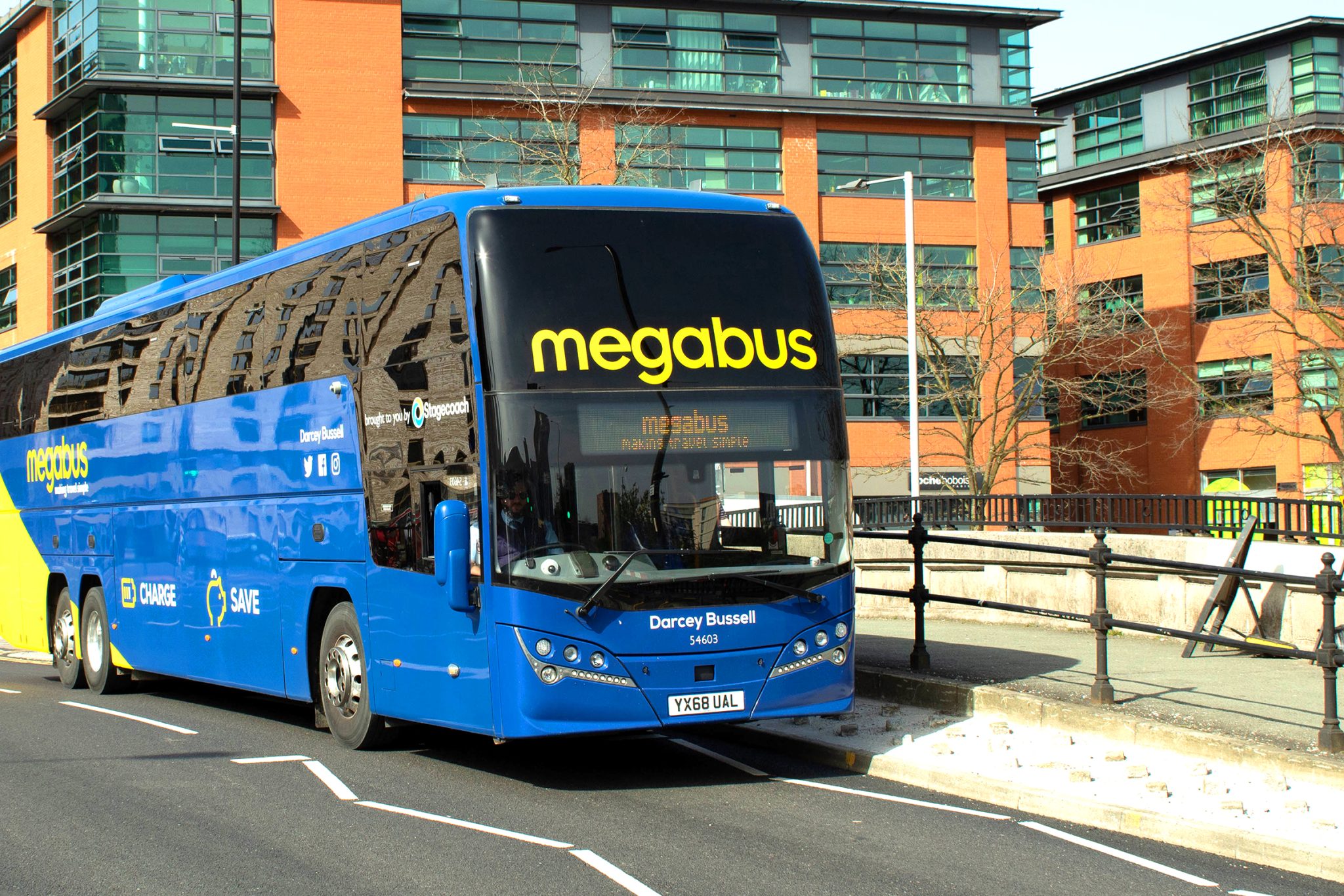New bus service launched between Canterbury and Swansea on megabus