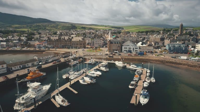 Stunning Campbeltown’s the gateway to Mull of Kintyre magic on Scottish Citylink 926